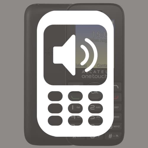 Замена динамика в телефоне в Alcatel One touch 1016d